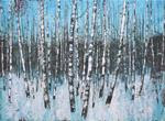 Snow Birch - Posted on Friday, February 6, 2015 by Sue McLean