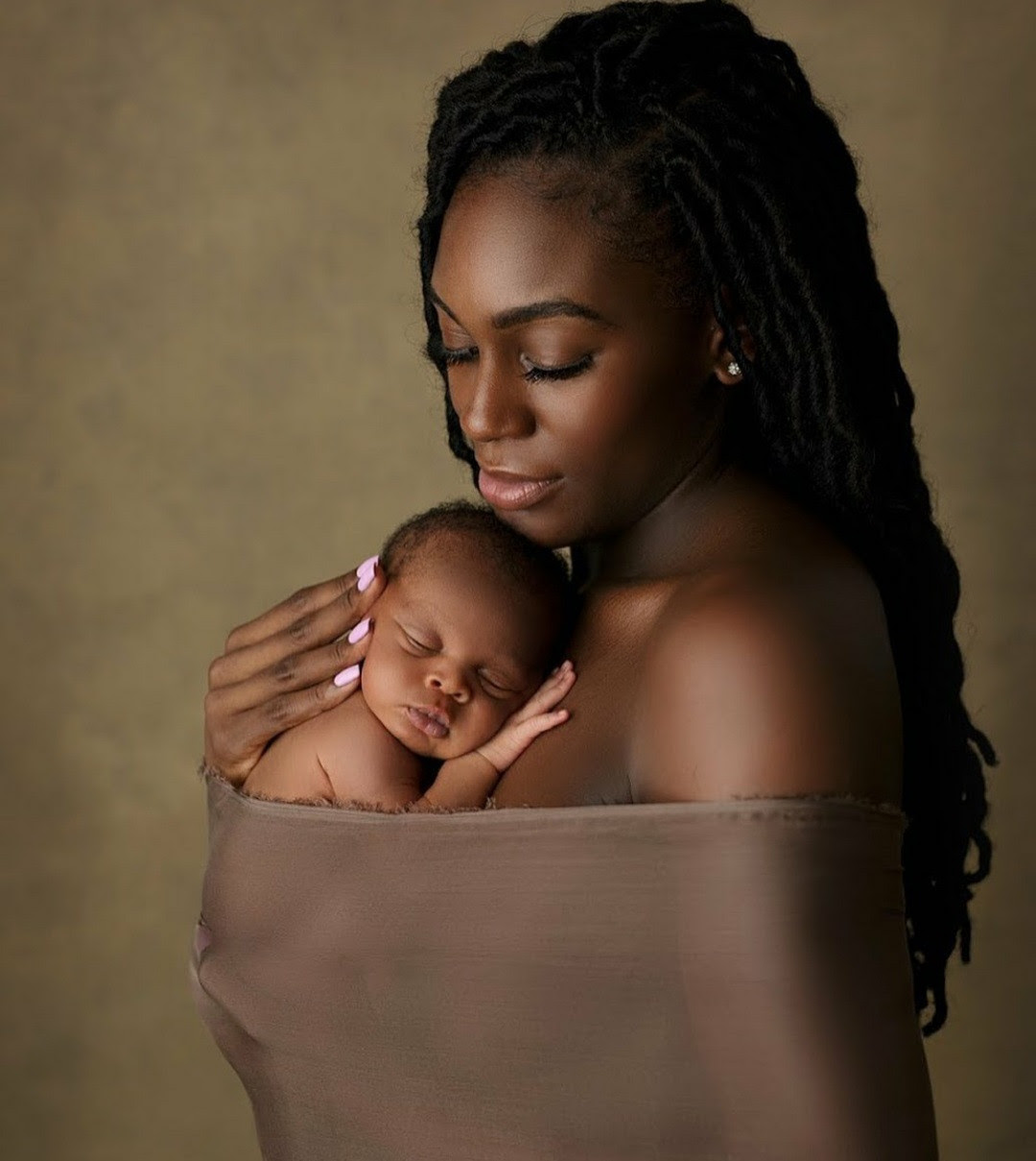 BBNaija star, Mike Edwards and wife reveals his baby