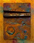 Mixed Media Art Painting "Relic" by Colorado Mixed Media Artist Carol Nelson - Posted on Wednesday, February 25, 2015 by Carol Nelson