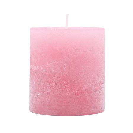 Mini Pillar Candle 7cm - Pale Pink | Gisela Graham