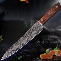 9 Inch Damascus High Chrome Stainless Steel Knife