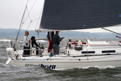 J/120 Windborn sailing Annapolis Newport race
