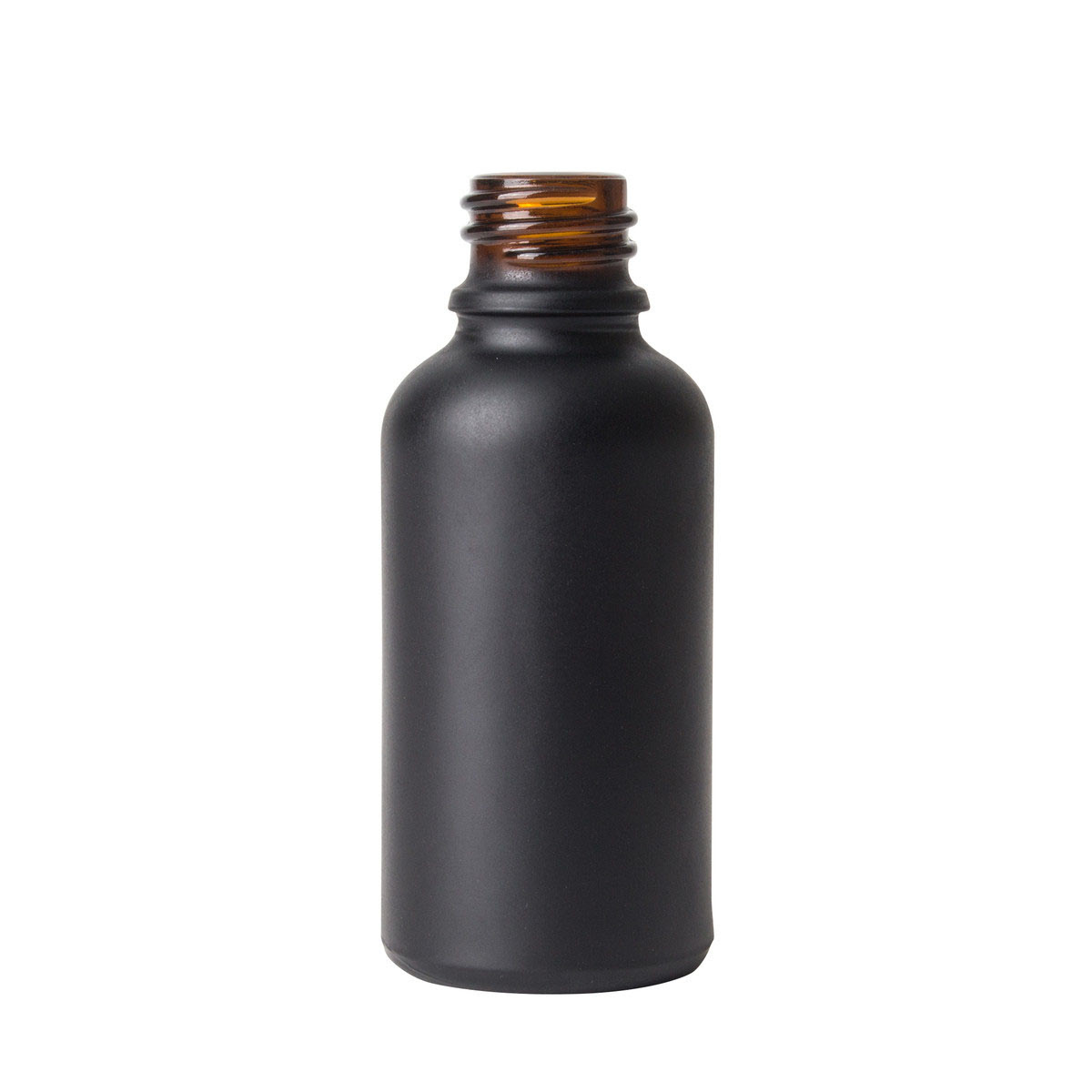 15mL Matte Black Glass UV Resistant Dropper Bottles, UV Safe