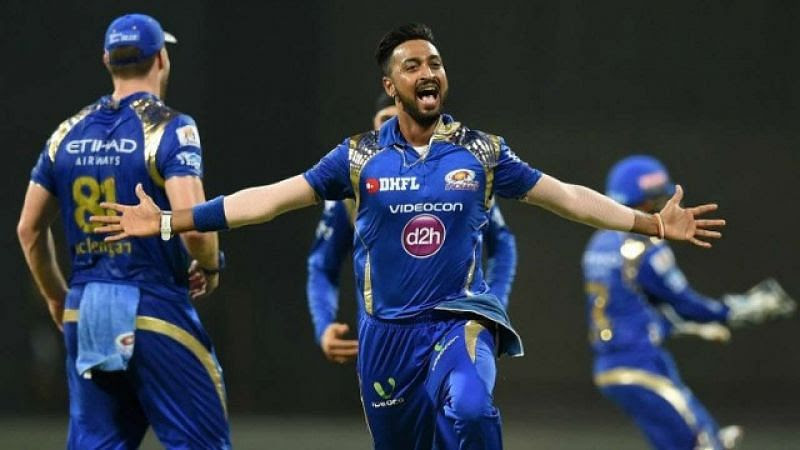 Krunal Pandya proved to be the main spinner for Mumbai Indians in IPL 2017