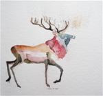 deer No.2 - Posted on Wednesday, April 8, 2015 by Claudia Brandt