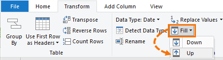 step 5 fill up end dates