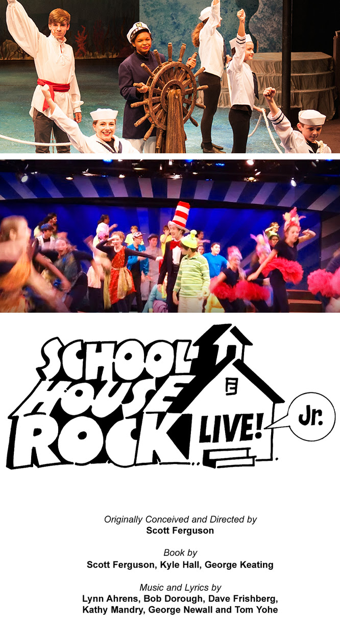 Campers and Schoolhouse Rock Jr logo