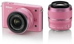 Nikon J1 Mirrorless Camera(Pink) (cheapest ever) 