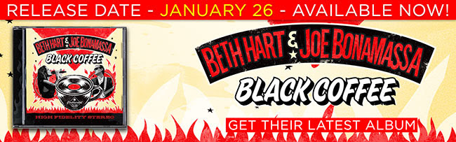 Black Coffee, New Album by Beth Hart and Joe Bonamassa - Buy Now!