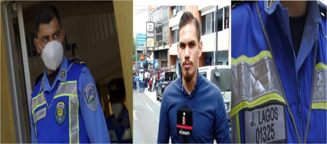 Policías detienen, amenazan con arma de fuego y tratan de quitarle la cámara al periodista Dassaev Aguilar de HispanTV
