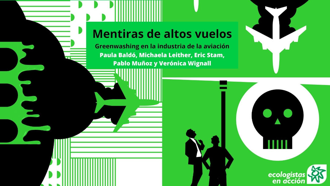 Mentiras de altos vuelos.
Greenwashing en la industria
de la aviación