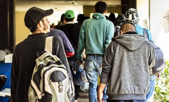 Migrantes da América Central no México