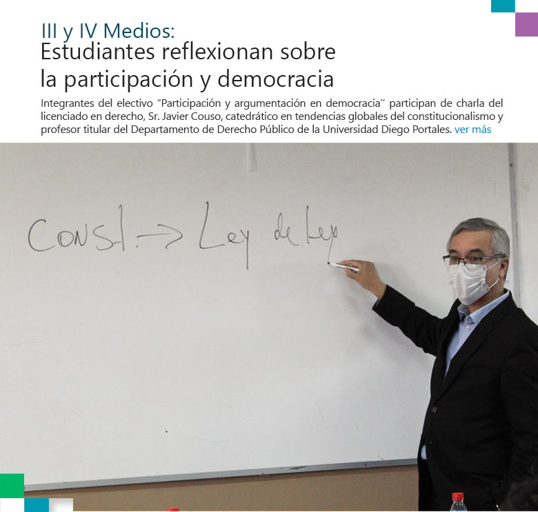 III y IV Medios: Estudiantes reflexionan sobre la participación y democracia