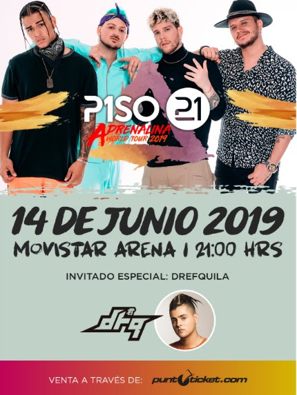 Piso 21 Suma A Drefquila Como Invitado Especial A Concierto Del Movistar Arena Radio Carolina