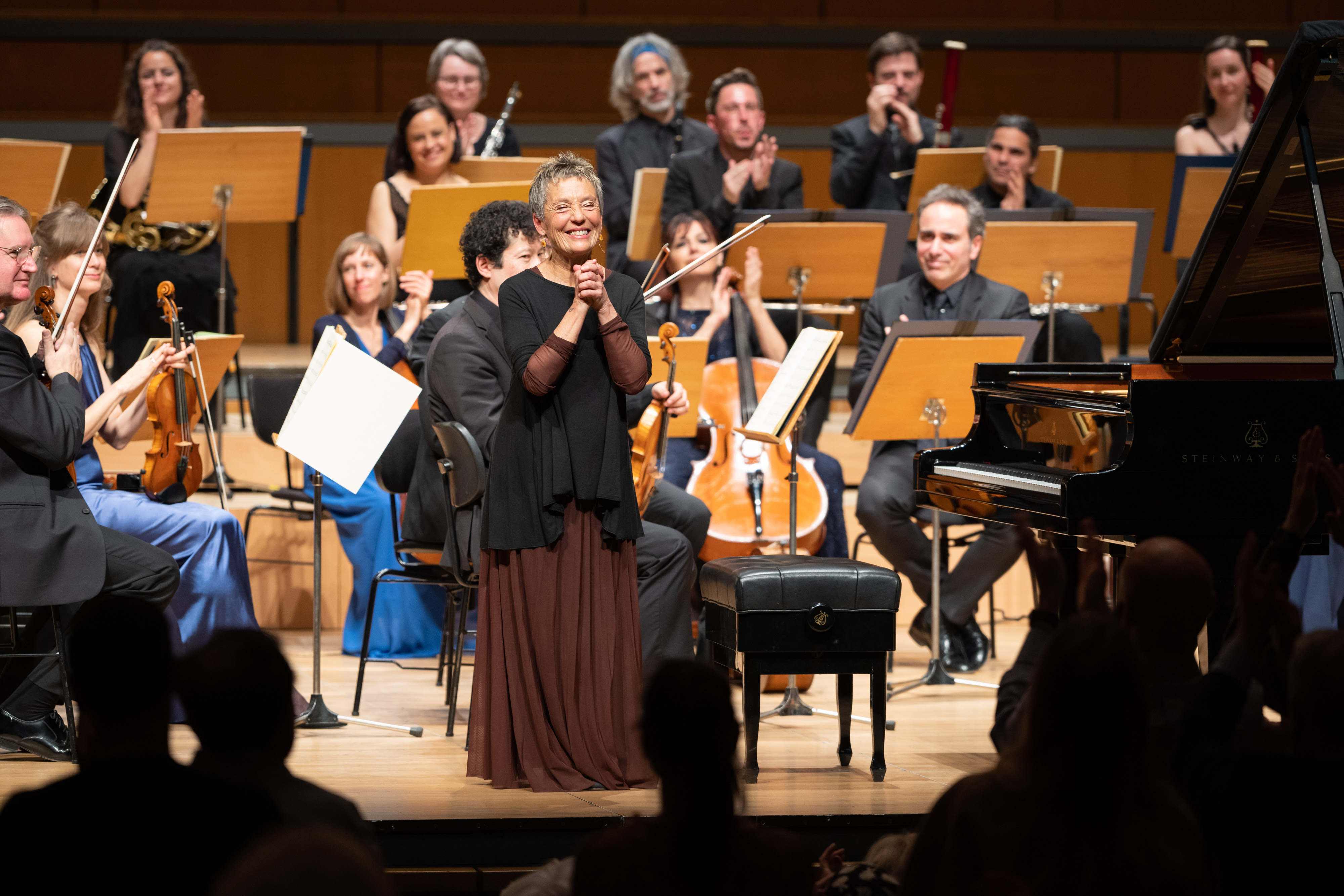 Maria João Pires im Megaron Concert Hall, Athen 2023 ©Fabrice Umiglia