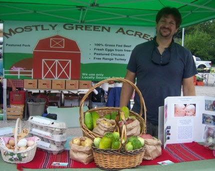 Photo by Lisa Carolin. Mostly Green Acres is this week's featured vendor at the Saturday Farmers Market.