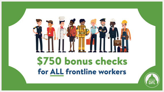 Frontline Worker Bonuses Graphic