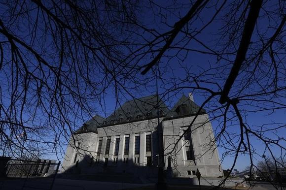 A view shows the Supreme Court of Canada in Ottawa April 24, 2014.  REUTERS/Chris Wattie