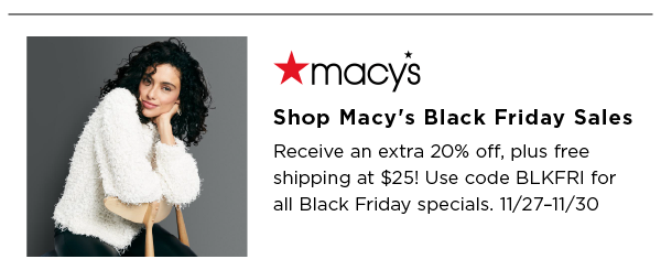 Macy's Best Black Friday Sales