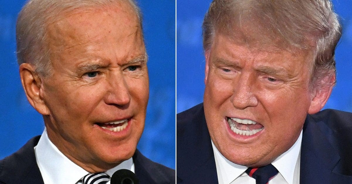 POLL: 82% of Trump Supporters Don’t See Biden as “Legitimate” President-Elect BidenTrumpDebate-1200x630