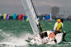 J/70 Spring- sailed by Dave Franzel from Boston