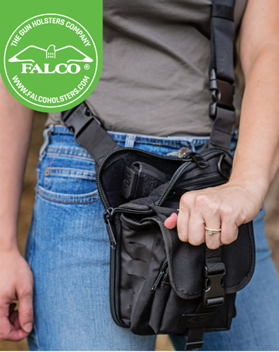 FALCO Holsters Simple Concealed Carry Handgun Bag