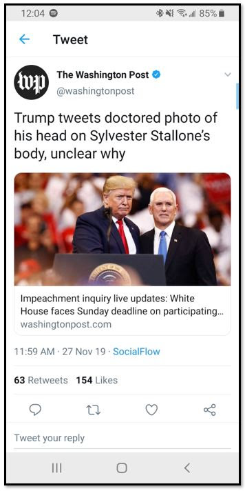 washington post tweet trump fighter