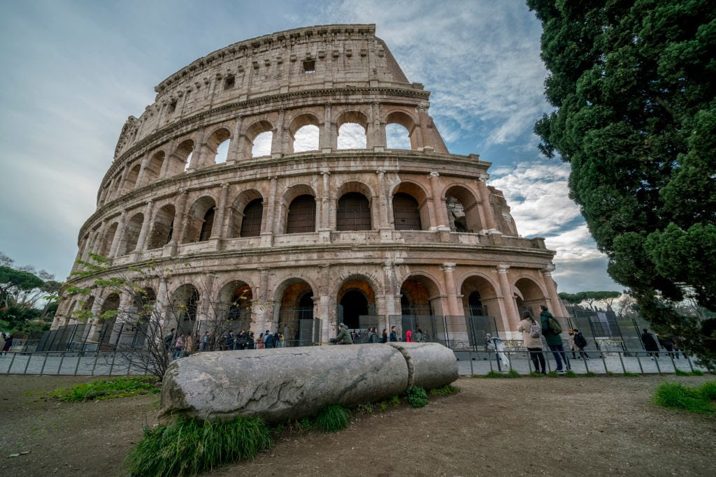 The Colosseum in Rome. Photo by Tyson Paul/Loop Images/Universal Images Group via Getty Images.