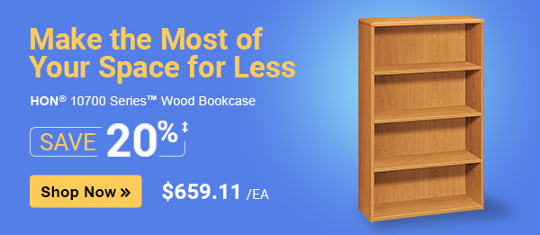 Make the Most of Your Space for Less. Save on bookcases, files, chairs and more to set up an organized, comfortable and productive workspace.  