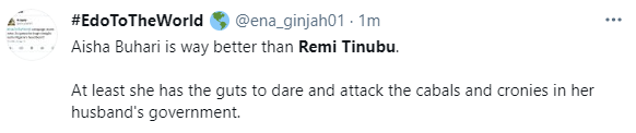  Nigerians react to viral video of Senator Remi Tinubu allegedly calling a woman a thug
