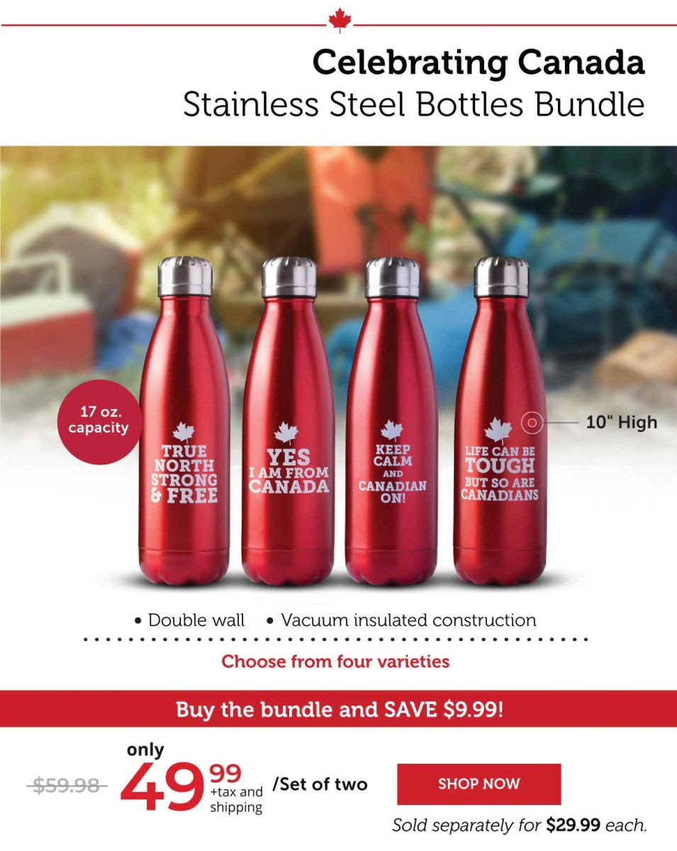 Stainless Steel Bottles Bundle