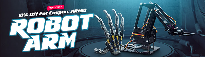 10% off For Robot Arm Promotion