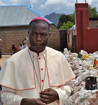 Catholic Bishop of Yola DIocese Stephen Mamza. (Wikipedia)