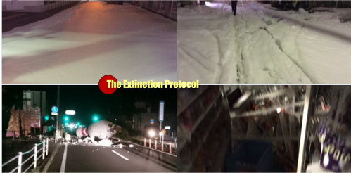 Nights of terror: Some sleep in cars after two nights of quakes kill 41 in Japan Foam-2