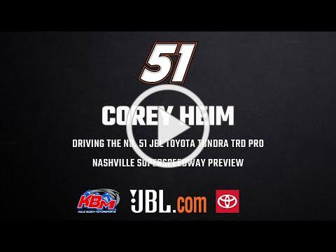 Corey Heim | Nashville Superspeedway Preview