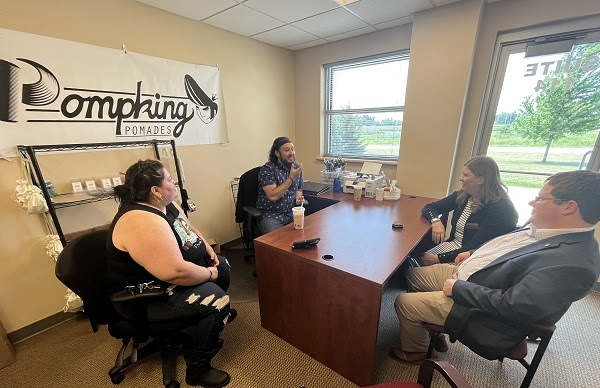 Visit with Pompking Pomades in Janesville