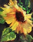 Wild Abandon - Sunflower - Posted on Thursday, December 18, 2014 by Nancy Medina