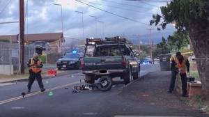 Teen boy struck, killed while riding electric bike in Waipahu
