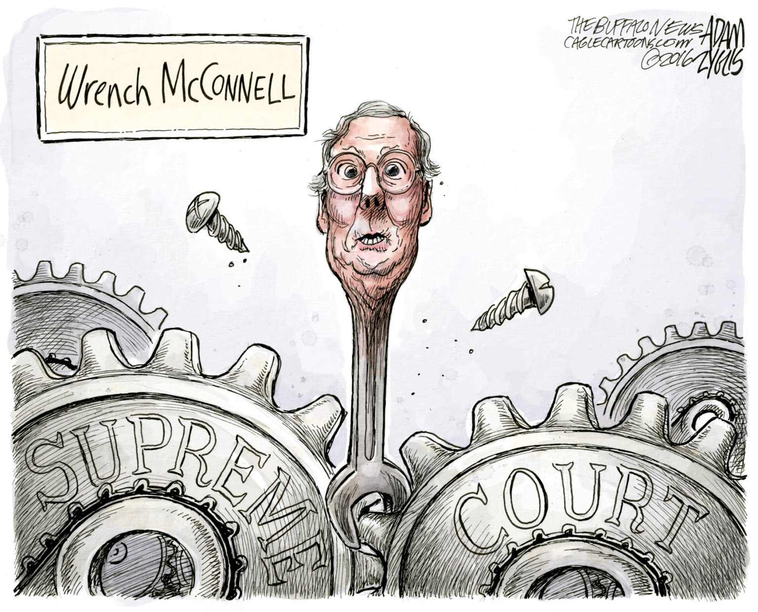 Mitch McConnell stacks the courts with conservative judges