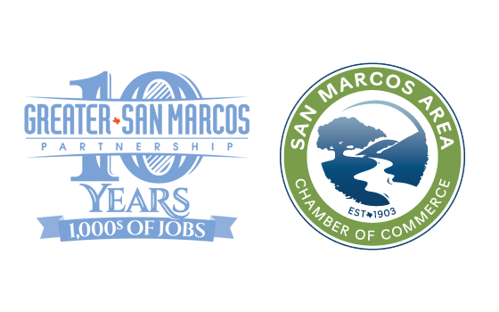 GSMP and San Marcos Chamber Logos