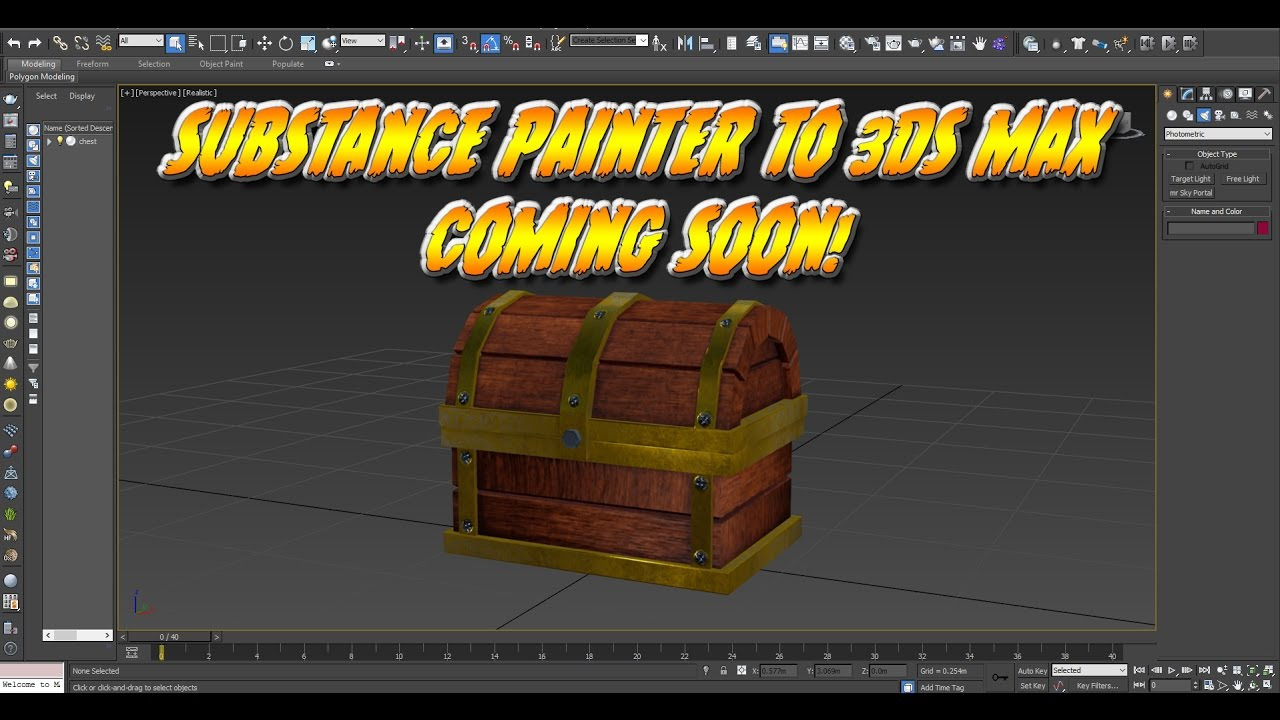 Substance Painter pbr materials in 3DS Max Viewport YouTube