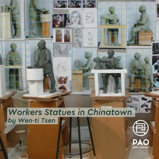 Worker Statues in Chinatown