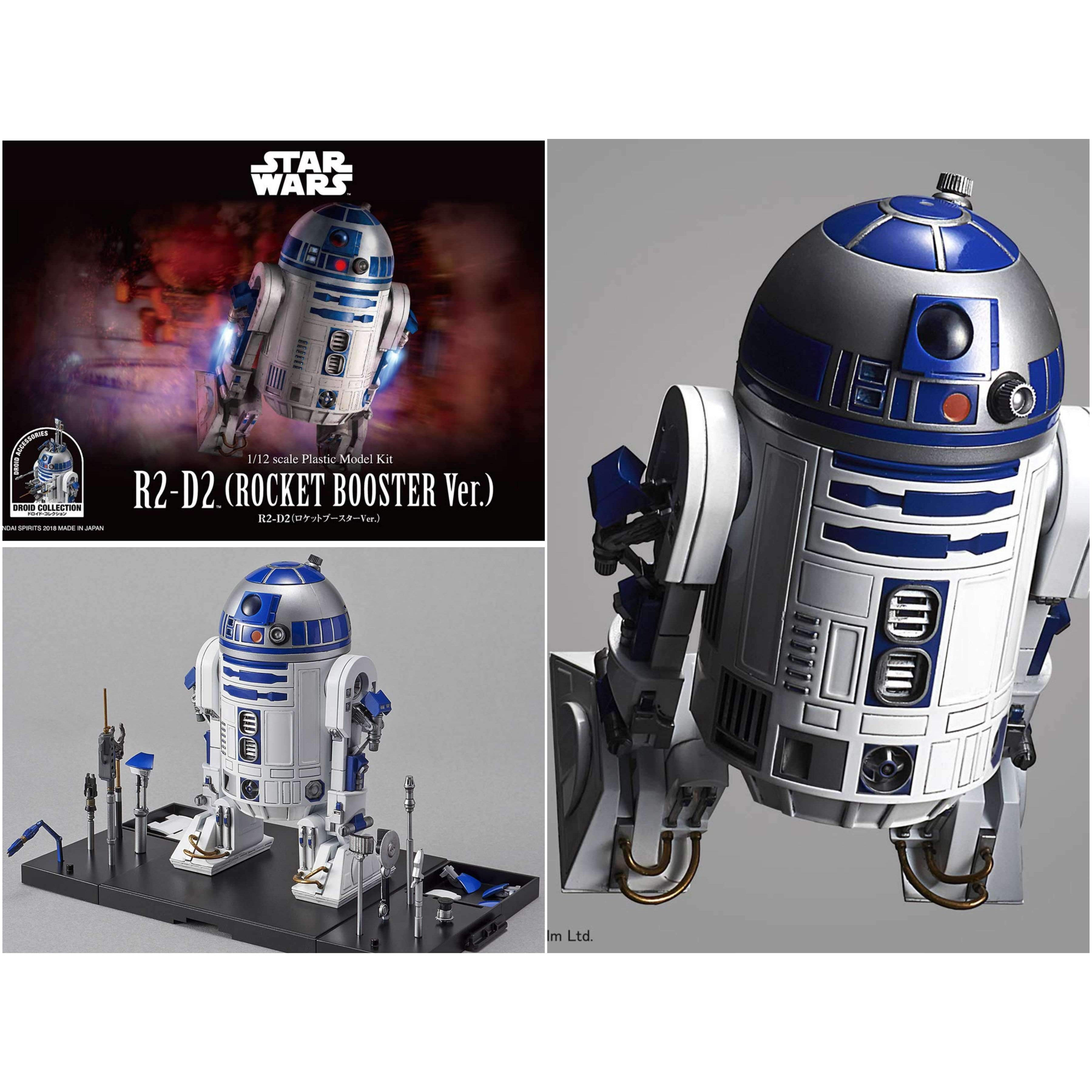 Image of Star Wars R2-D2 (Rocket Booster Ver.) 1/12 Scale Model Kit