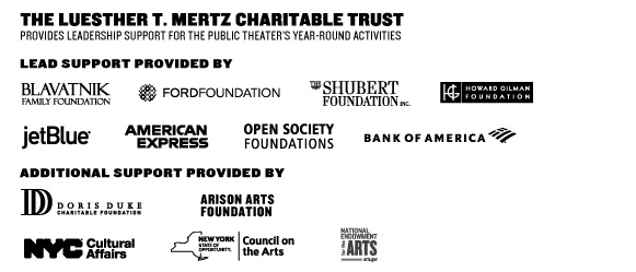 LuEsther T. Mertz. And Public Theater Sponsors