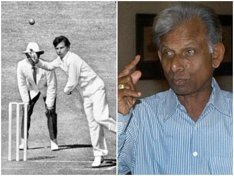 Padmakar Shivalkar is famous for his Ranji spell where he picked up 13 wickets for 34 runs against Tamil Nadu