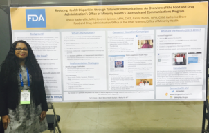 Office of Minority Health Poster Presentation at APHA Conference