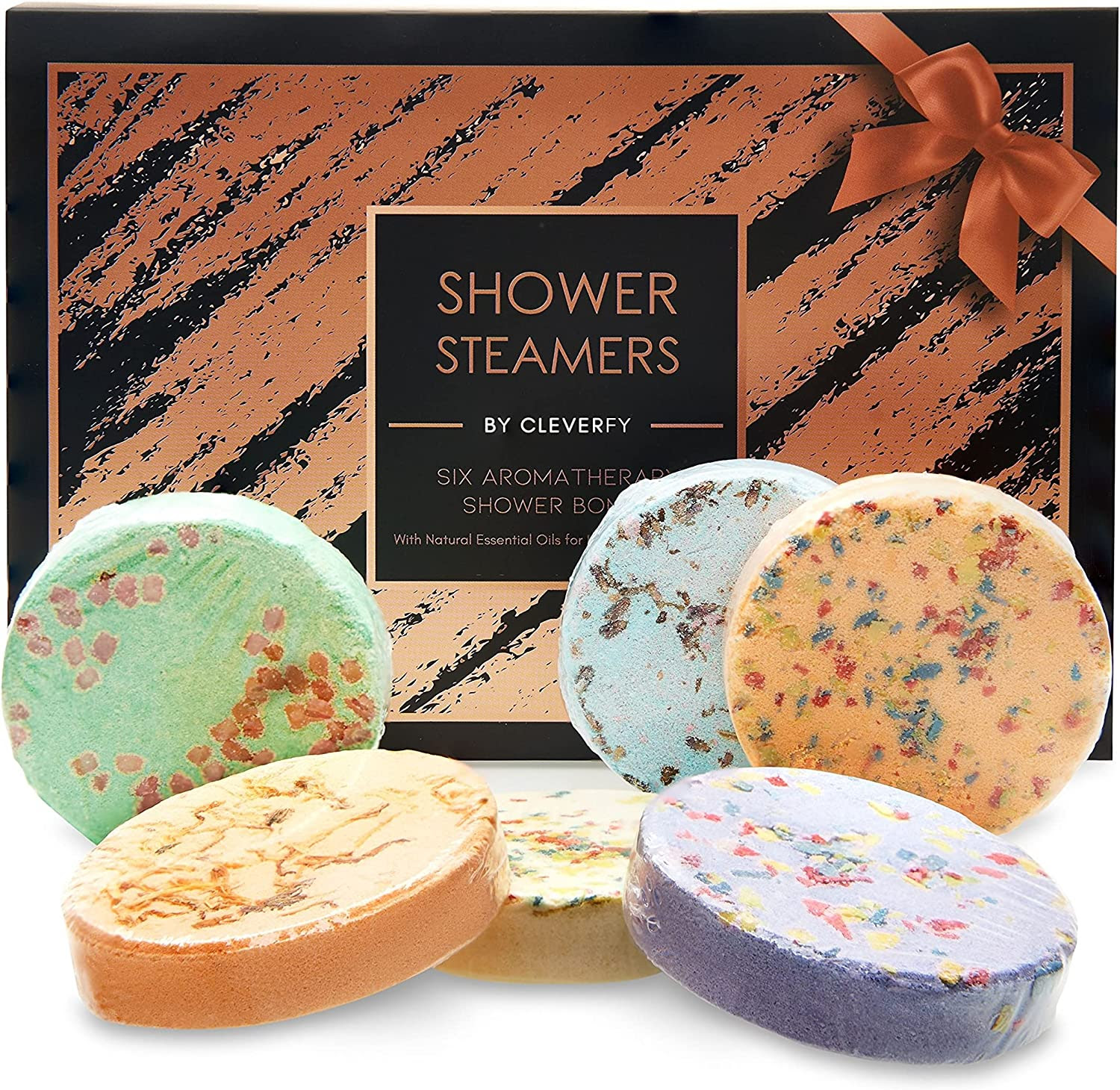 Image of Aromatherapy Shower Steamers - Shower Bombs with Essential Oils