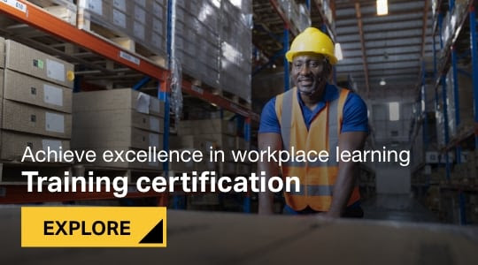 Training certification