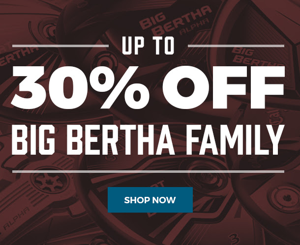 Up to 30% Off Big Bertha Family