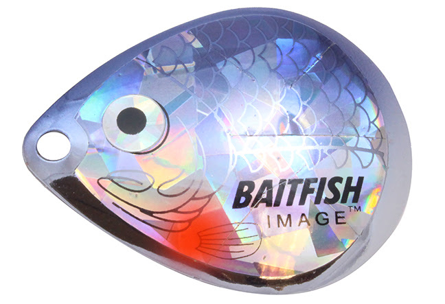 Northland's Time-Tested Baitfish-Image Spinner Blades for Fast Action - The  Fishing Wire